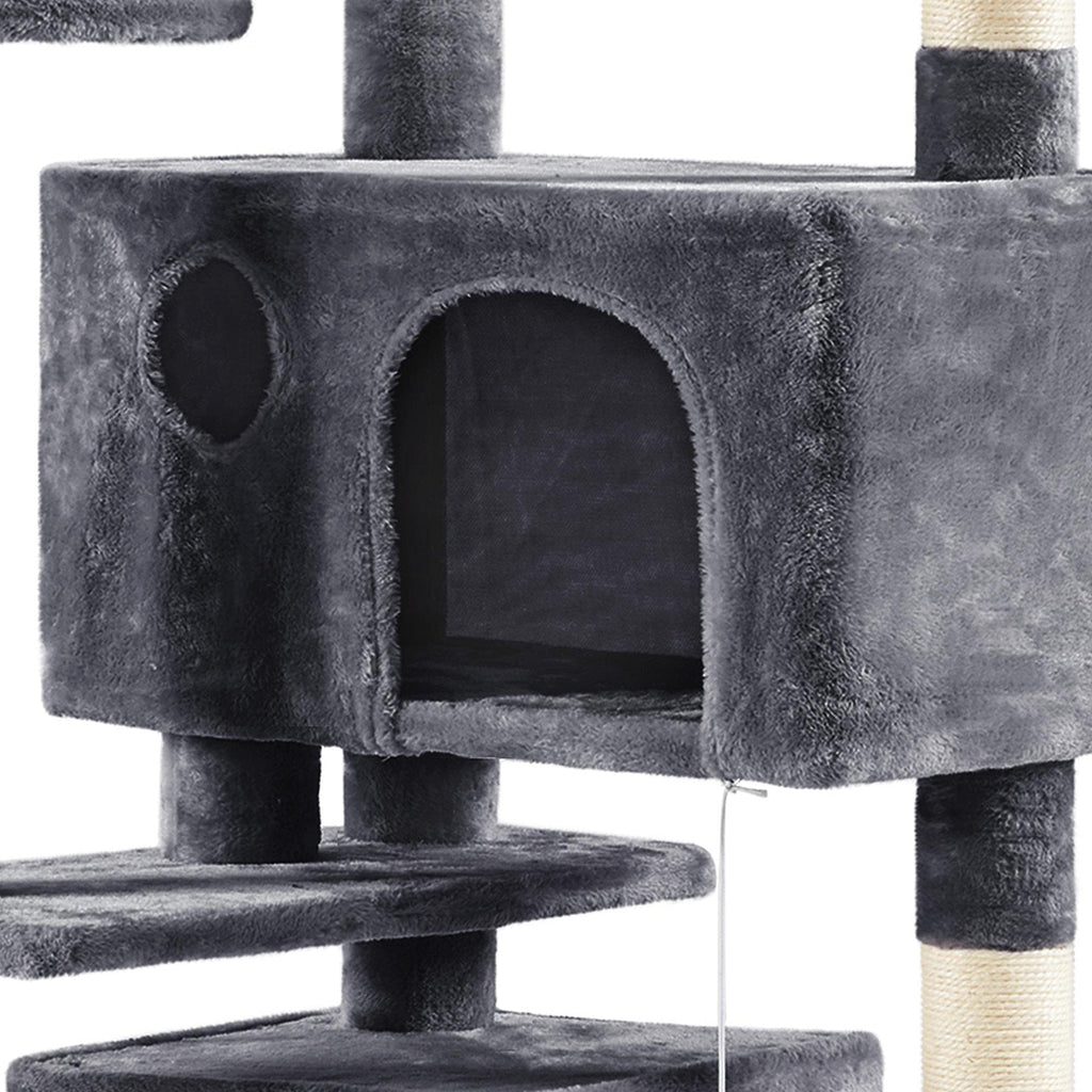 70in Cat Tree with Sisal Scratching Post N996