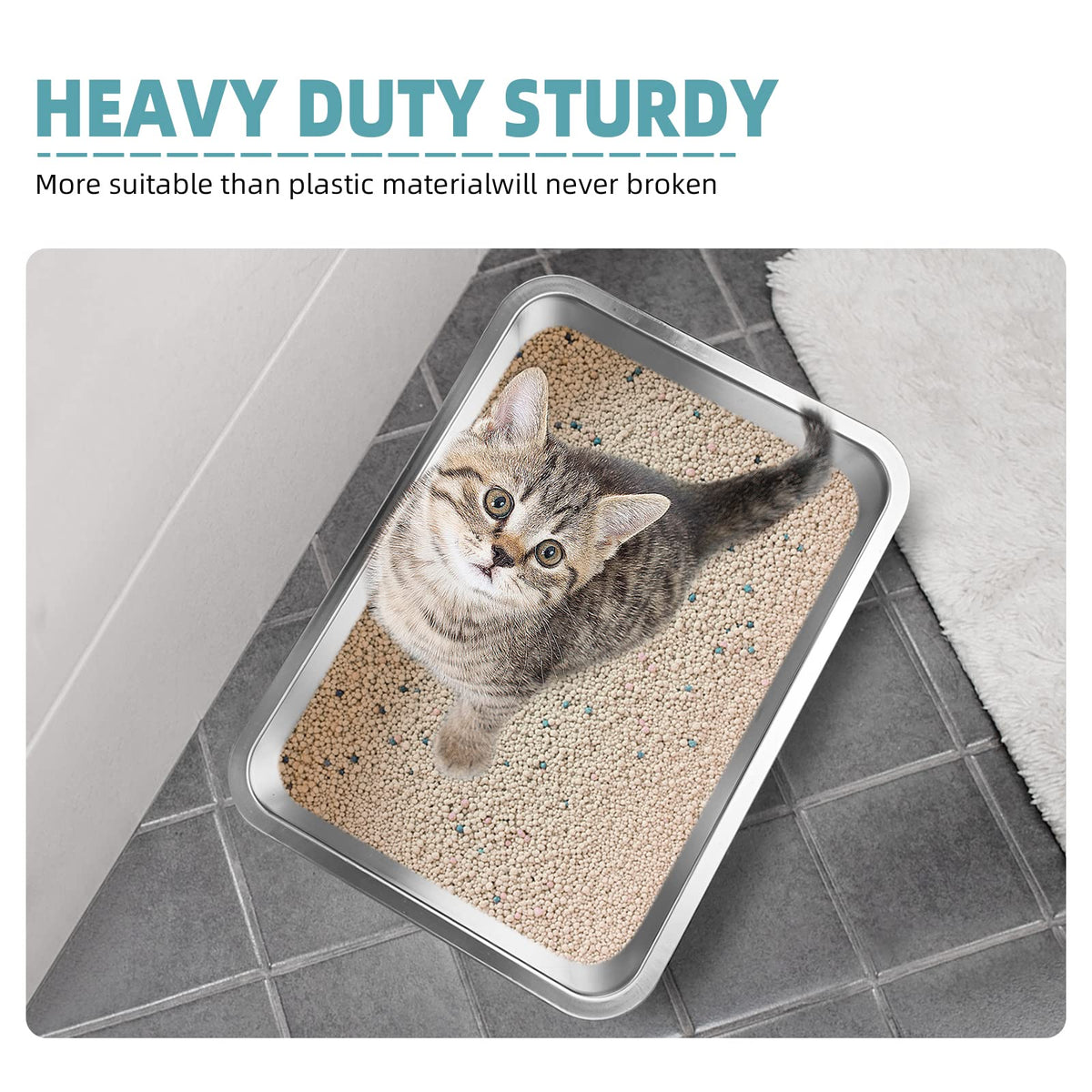 Stainless Steel Litter Box H510466