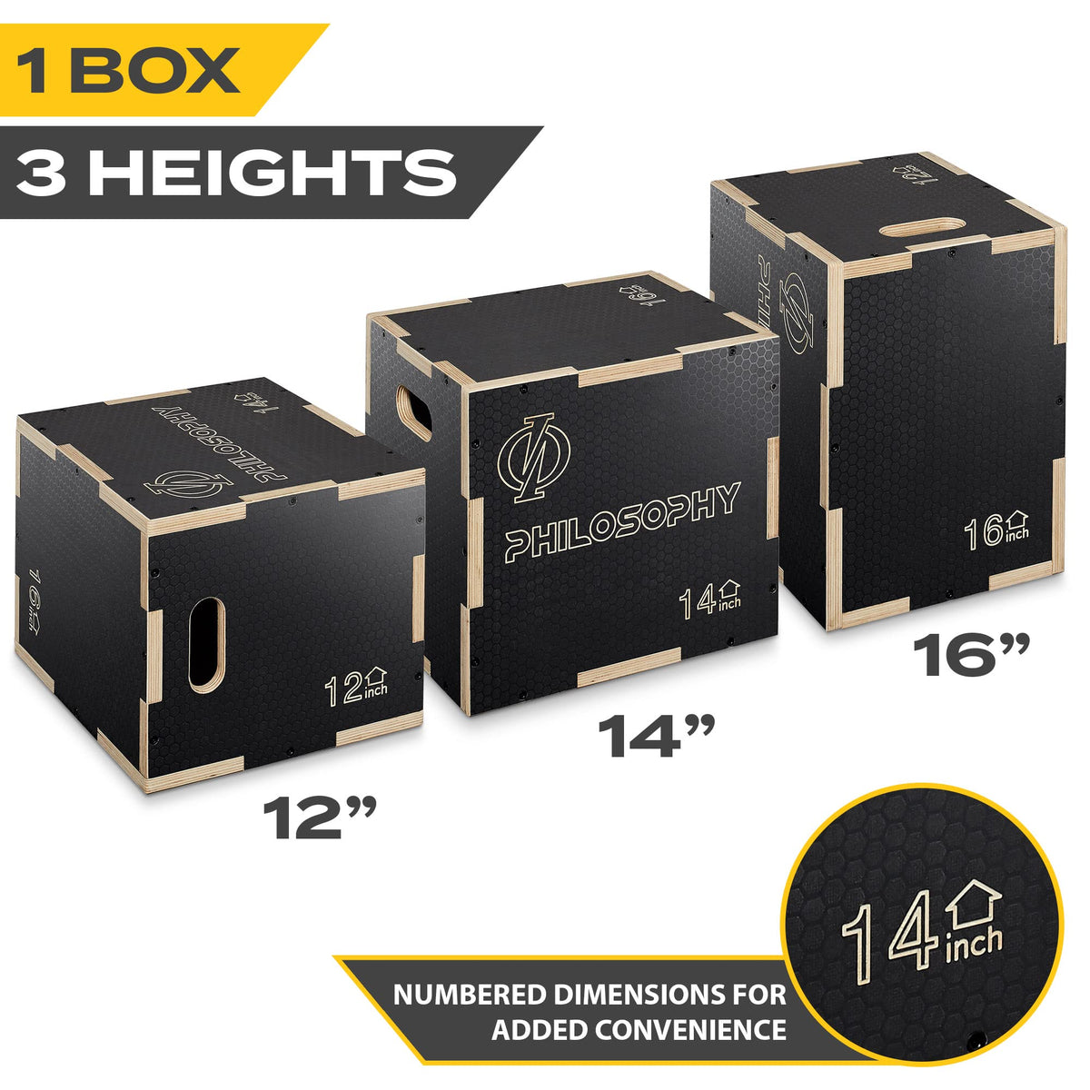 Wooden Plyo Box U90840