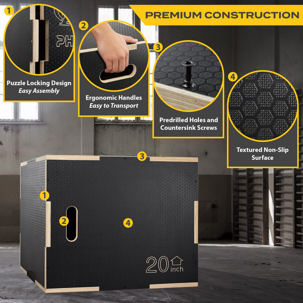 Wooden Plyo Box U90840