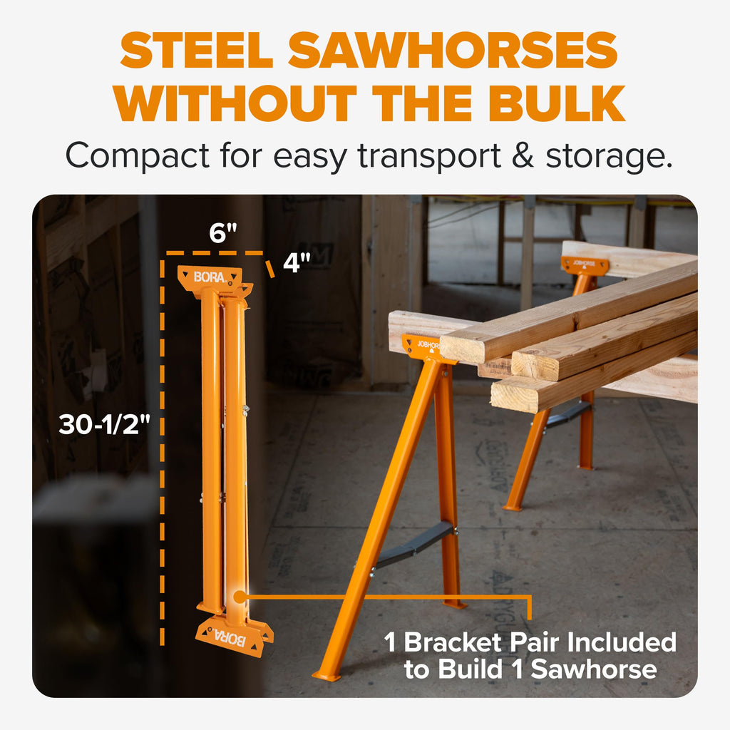 Steel Folding Sawhorse Brackets Z980