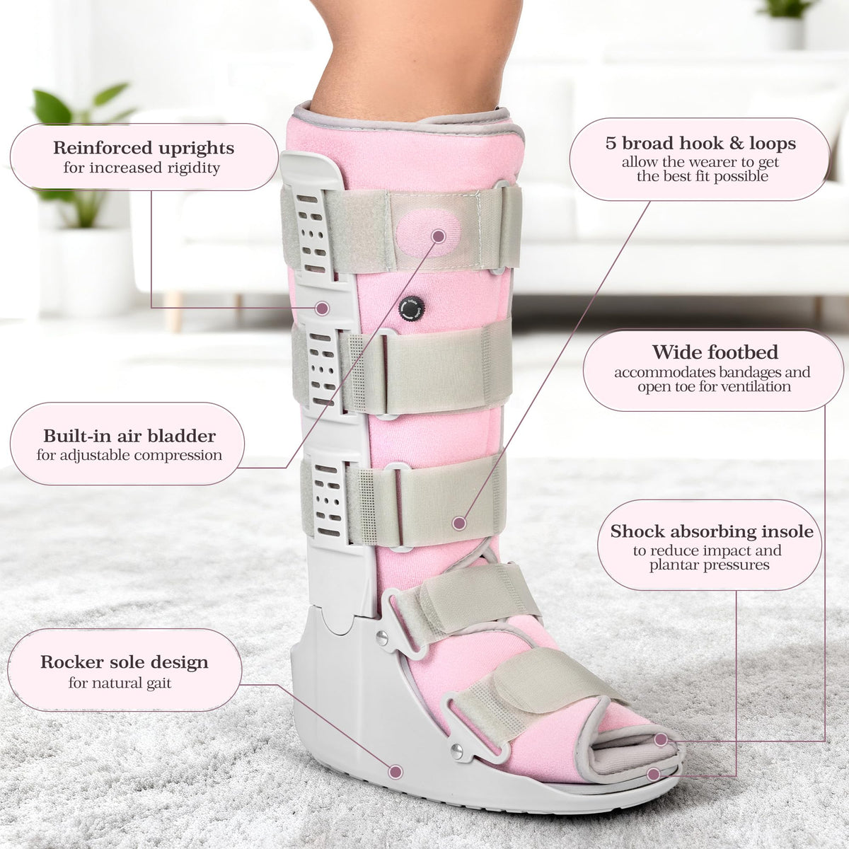 Tall Walking Boot G8410