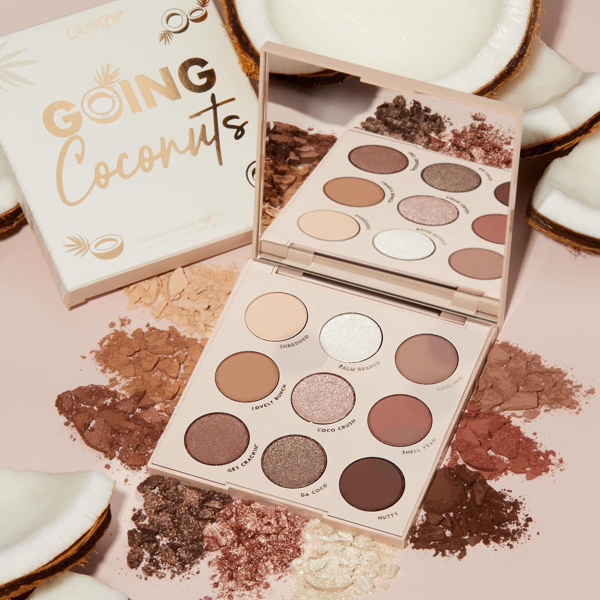 Cool-Toned Neutral Eyeshadow Palette 0.3 oz R714