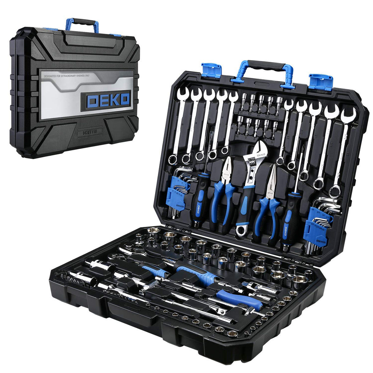 118 Piece Tool Kit Socket Wrench R271087