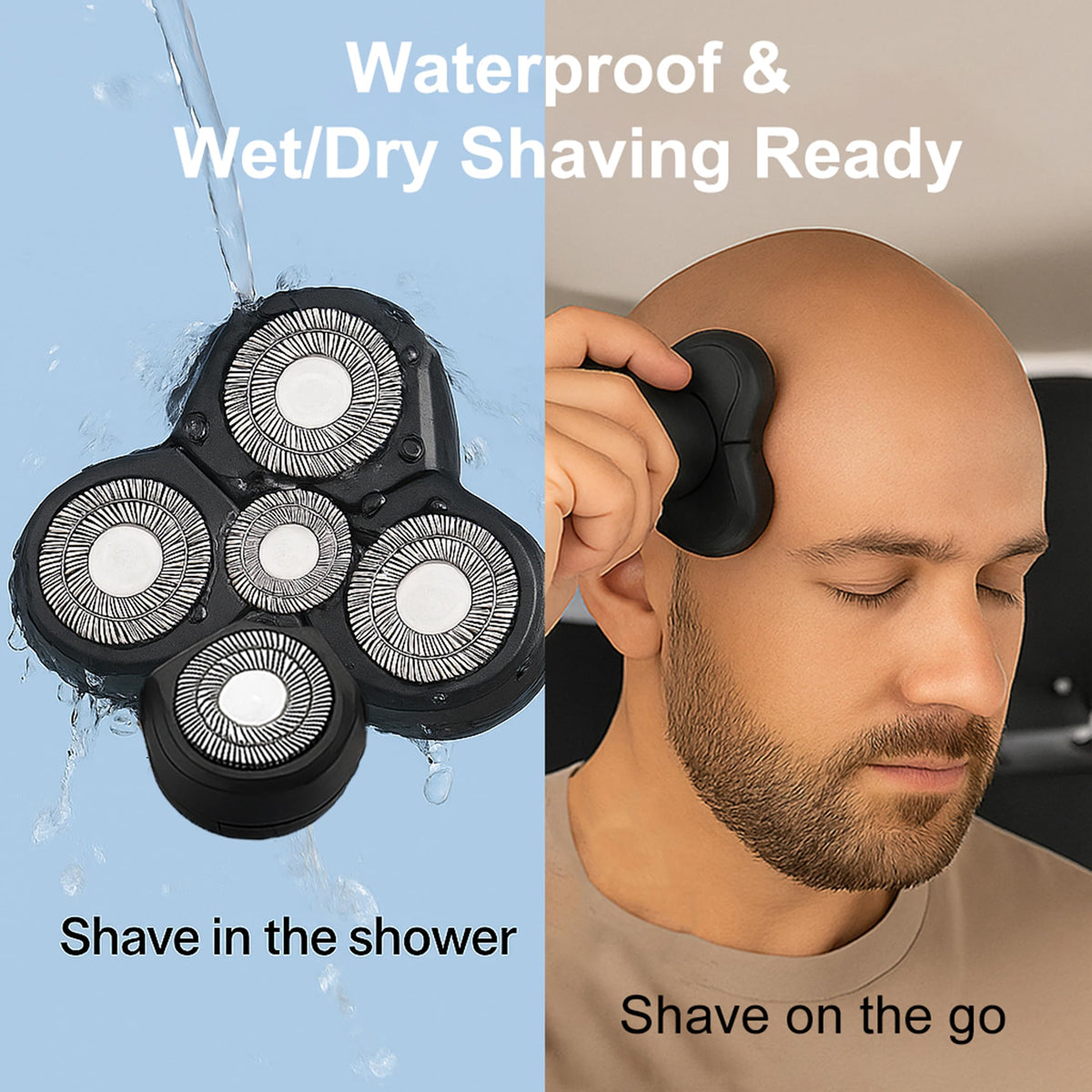 5 Pack Replacement Blades for Electric Head Shavers V473325
