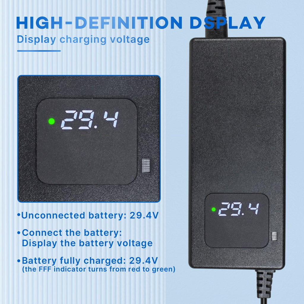24V Lithium Battery Charger 29.4V 4A V896313