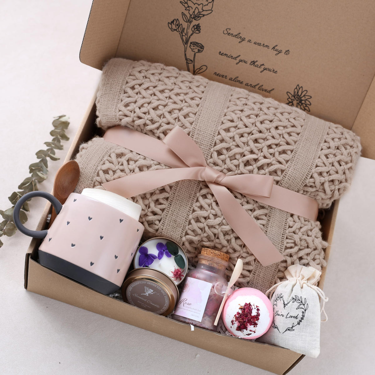 Get Well Soon Gift Baskets for Women P273