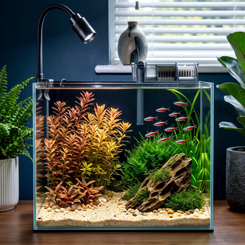 3.3 Gallon Glass Aquarium Kit U714