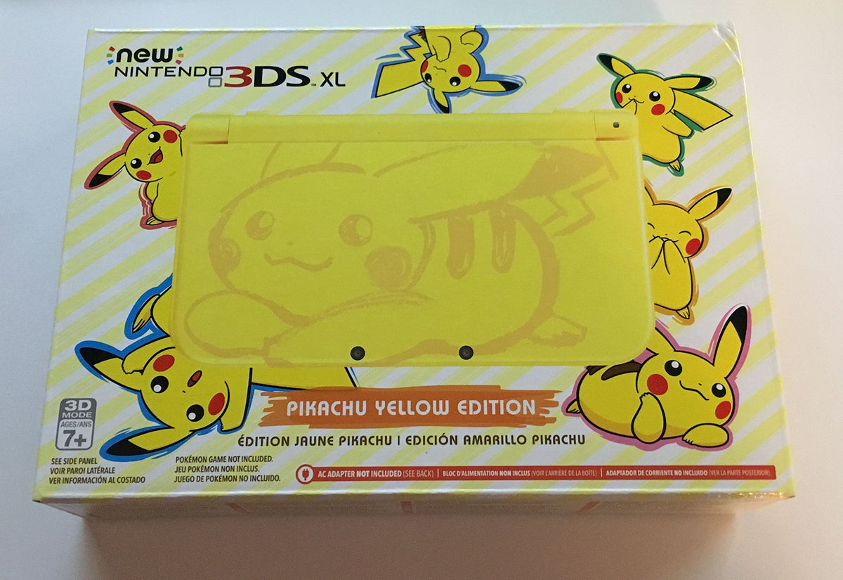 Yellow New Nintendo 3DS XL Console Q32077